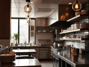 Regały i systemy przechowywania w kuchni gastronomicznej